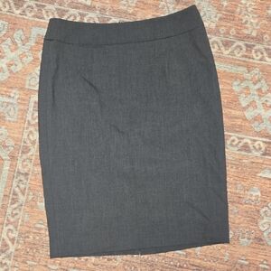 Calvin Klein Charcoal Pencil Skirt